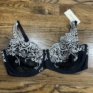 Sensuous Scroll Unlined Bra